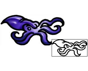 Sea Creature Tattoo Marine Life tattoo | AAF-07171