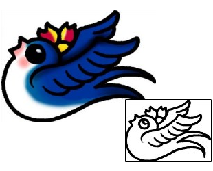 Bird Tattoo For Women tattoo | AAF-07250