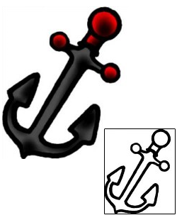 Anchor Tattoo Specific Body Parts tattoo | AAF-07412
