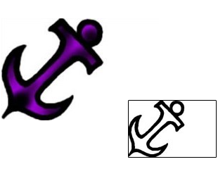 Anchor Tattoo Specific Body Parts tattoo | AAF-07443