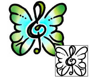 Butterfly Tattoo Miscellaneous tattoo | AAF-07780