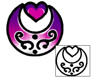 Heart Tattoo For Women tattoo | AAF-07911