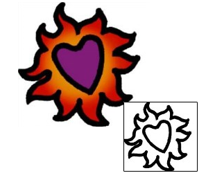 Heart Tattoo For Women tattoo | AAF-07971