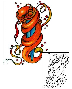Snake Tattoo Tattoo Styles tattoo | AAF-08509