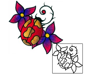Ladybug Tattoo Insects tattoo | AAF-08530