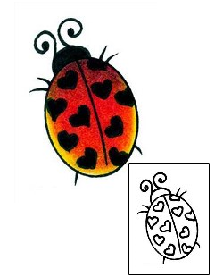 Ladybug Tattoo Insects tattoo | AAF-08537