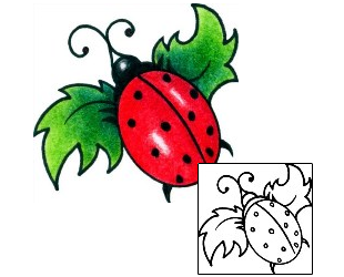 Ladybug Tattoo Insects tattoo | AAF-08538