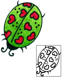 Ladybug Tattoo Insects tattoo | AAF-08543