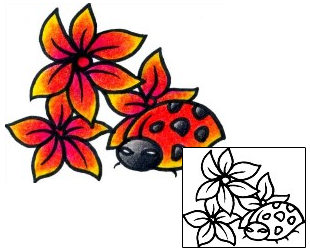Ladybug Tattoo Insects tattoo | AAF-08556