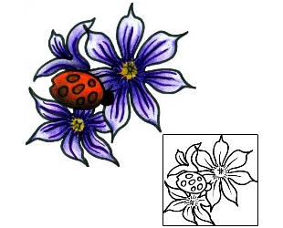 Ladybug Tattoo Insects tattoo | AAF-08606