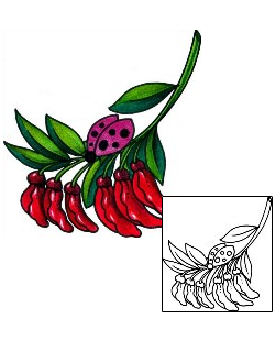 Ladybug Tattoo Insects tattoo | AAF-08610
