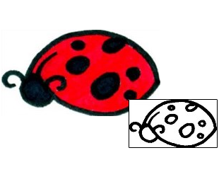 Ladybug Tattoo Insects tattoo | AAF-08667