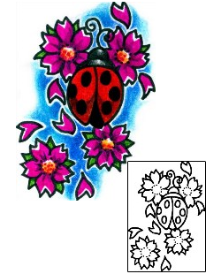 Ladybug Tattoo Insects tattoo | AAF-08678