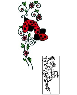 Ladybug Tattoo Insects tattoo | AAF-08682