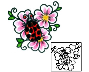 Ladybug Tattoo Insects tattoo | AAF-08691