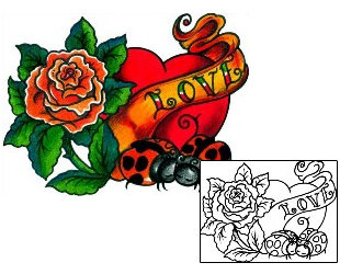 Ladybug Tattoo For Women tattoo | AAF-08695