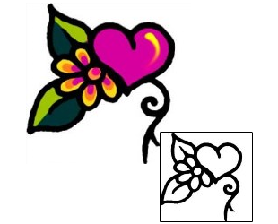 Heart Tattoo For Women tattoo | AAF-09301