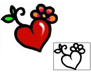 Heart Tattoo For Women tattoo | AAF-09405