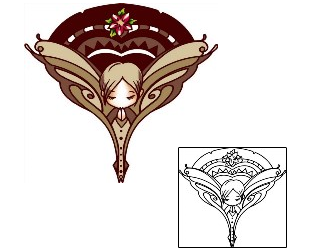 For Women Tattoo Religious & Spiritual tattoo | AAF-09519