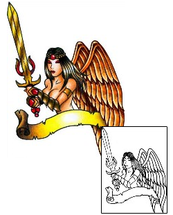 Warrior Tattoo Religious & Spiritual tattoo | AAF-09530