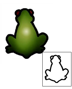 Frog Tattoo Reptiles & Amphibians tattoo | AAF-09688