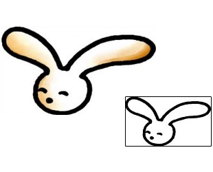 Rabbit Tattoo Animal tattoo | AAF-09823