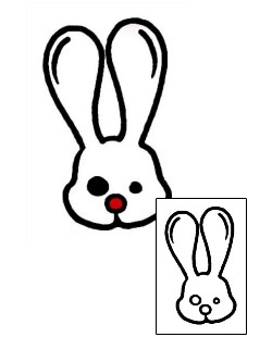 Rabbit Tattoo Animal tattoo | AAF-09889