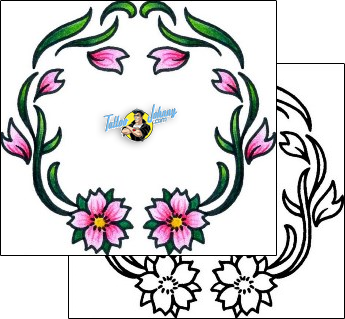 Cherry Blossom Tattoo plant-life-flowers-tattoos-andrea-ale-aaf-10275