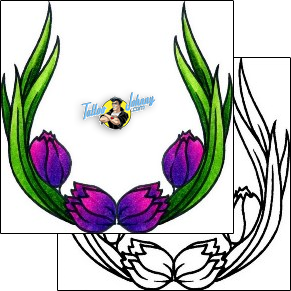 Flower Tattoo plant-life-flowers-tattoos-andrea-ale-aaf-10335
