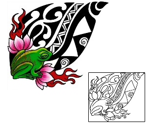 Frog Tattoo Reptiles & Amphibians tattoo | AAF-10498