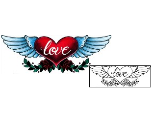 Heart Tattoo Tattoo Styles tattoo | AAF-11240