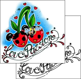 Cherry Tattoo love-tattoos-andrea-ale-aaf-11280