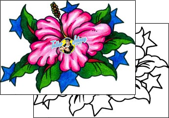 Hibiscus Tattoo plant-life-hibiscus-tattoos-andrea-ale-aaf-11393