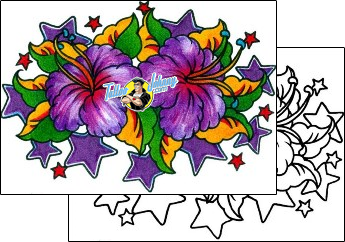 Hibiscus Tattoo plant-life-hibiscus-tattoos-andrea-ale-aaf-11401
