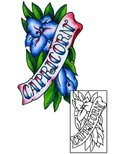 Capricorn Tattoo Miscellaneous tattoo | AAF-11485