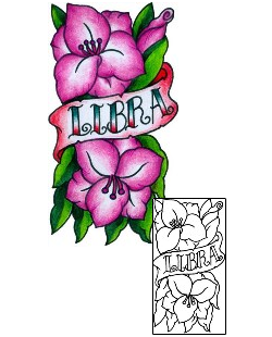 Libra Tattoo Miscellaneous tattoo | AAF-11506