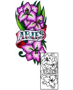 Aries Tattoo Miscellaneous tattoo | AAF-11520