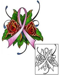 Ribbon Tattoo Plant Life tattoo | AAF-11592