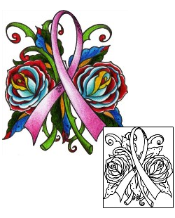 Ribbon Tattoo Plant Life tattoo | AAF-11607