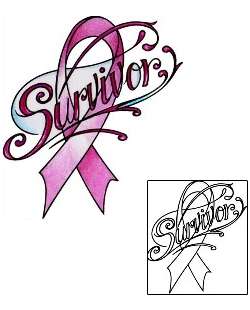 Breast Cancer Tattoo For Women tattoo | AAF-11619