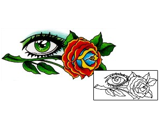 Rose Tattoo Plant Life tattoo | AAF-12046