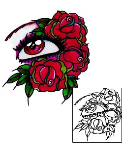 Rose Tattoo Plant Life tattoo | AAF-12154