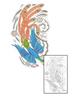 Phoenix Tattoo Mythology tattoo | ABF-00080