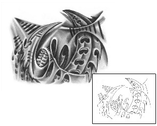 Biomechanical Tattoo Tattoo Styles tattoo | ACF-00029