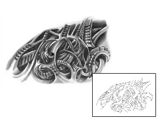 Biomechanical Tattoo Tattoo Styles tattoo | ACF-00032