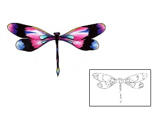 Dragonfly Tattoo Insects tattoo | ACF-00051