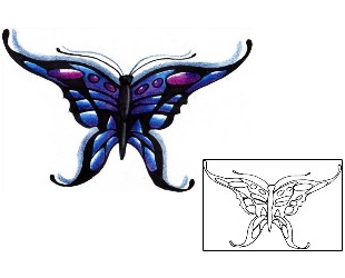 Butterfly Tattoo For Women tattoo | ACF-00096
