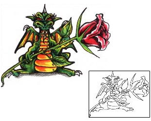 Rose Tattoo Mythology tattoo | ACF-00124