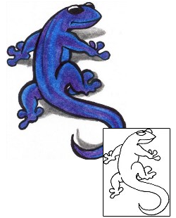 Gecko Tattoo Reptiles & Amphibians tattoo | ACF-00172