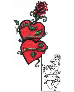 Heart Tattoo For Women tattoo | ACF-00183